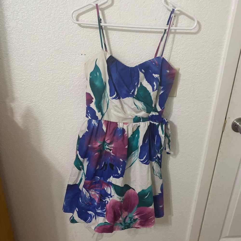 Floral mini sundress
